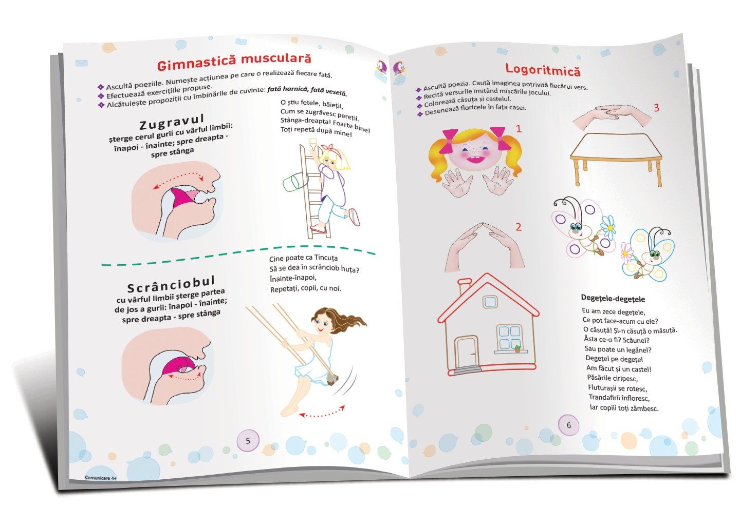 Comunicare 4+ cu stikere